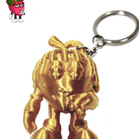 Urban Froot Berrymon 1.75" Keychain Shiny Plastic Cartoon 3d Figure