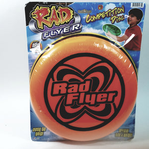 Rad Flyer Orange Competition Disc 180 Grams Frisbee With Official Size & Weig...