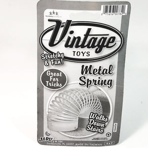 Vintage Toys Retro Metal Stretchy Spring Unisex Toy (Slink-E)