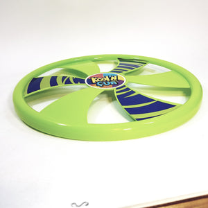 Kool N Fun Fly Wheel 9" Round Green  Frisbee Flying Disc Toy