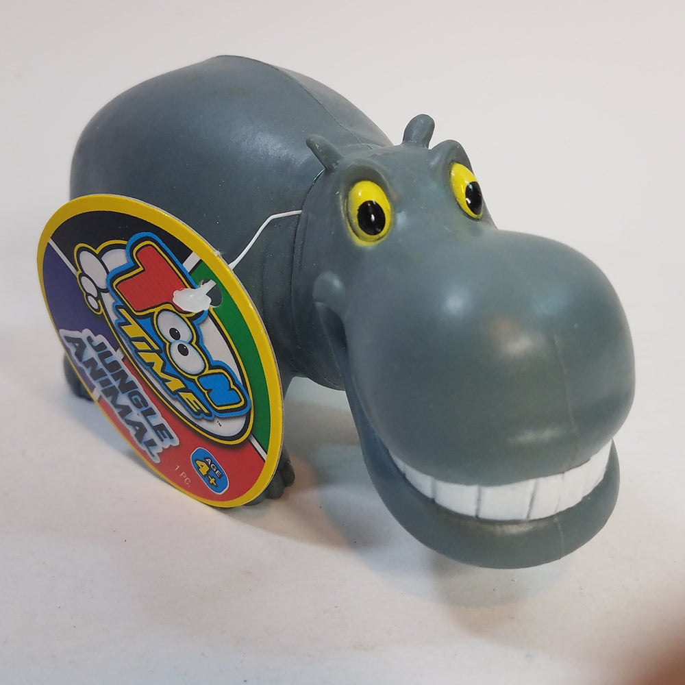 Toon Time Jungle Animal Huge Hippo Soft Plastic 6