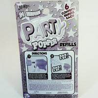 Party Popper Confetti Shooting Toy Refill For Gun/Pistol 4 Refill (24 Shots)
