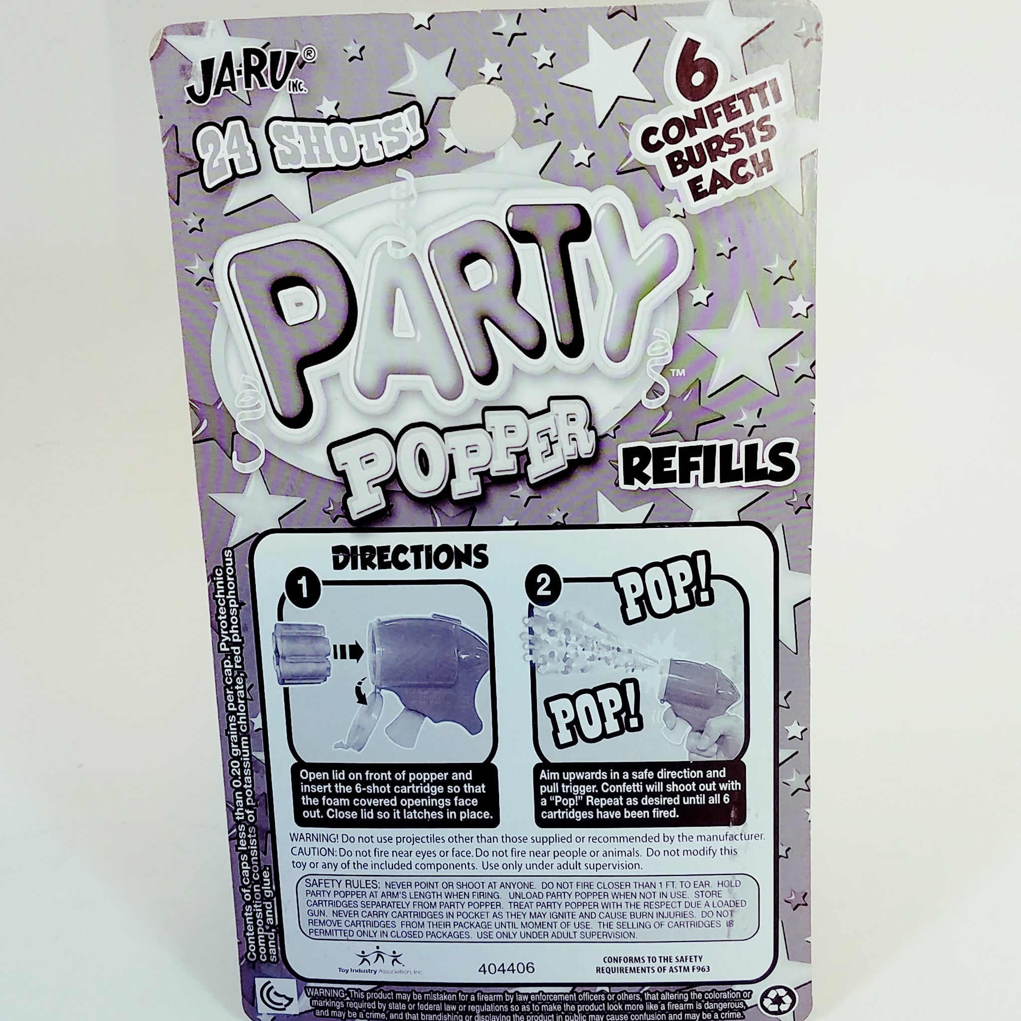 Party Popper Toy Refill For Gun/Pistol 4 (24 | Enigmatoys