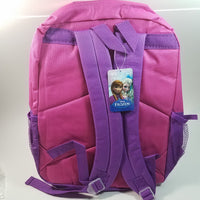New Frozen Pink Large 16" School Bag/Knapsack/Backpack & Lunch Bag Elsa & Anna
