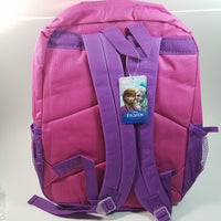 New Frozen Pink Large 16" School Bag/Knapsack/Backpack & Lunch Bag Elsa & Anna