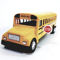 SF Toys Classic Yellow Public City School Bus 5" Diecast Commercial Passengr Vehicle