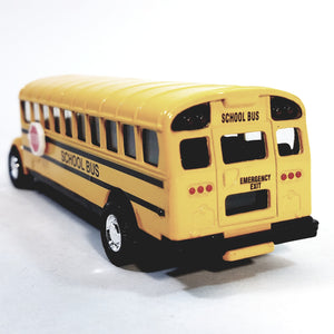 SF Toys Classic Yellow Public City School Bus 5" Diecast Commercial Passengr Vehicle