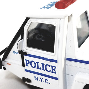White & Blue 2001 Cushman Utility Police Ticket Patrol 1/34 Scale New York Colors