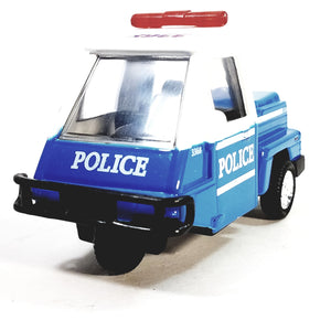 SF Toys Blue & White 1993 Cushman Utility PoliceTicket Patrol 1/34 Scale Unmarked New York Colors