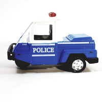 SF Toys Blue & White 1993 Cushman Utility PoliceTicket Patrol 1/34 Scale Unmarked New York Colors
