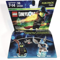 Lego Dimensions THE WICKED WITCH Of The West & Winged Monkey  (The Wizard Of Oz ) Fun Pack