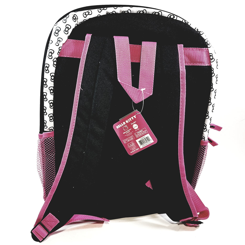 Hello Kitty Pink Bow Large Backpack Girls School Bag