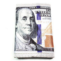 Benjamin Franklin ($100) One Hundred Dollar Bill (3)Tri-Fold Wallet