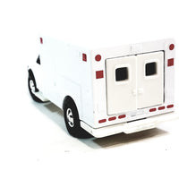 Showcast Rescue FDNY Blank White Ford E-350 Medical Services Paramedic Ambulance No Decals

