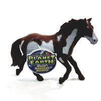 PLANET EARTH Brown & White Mustang 5" North American Animals Plastic Figure