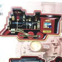 Train King CHOO CHOO Series (1) Locomotive (3) Car Light-Sound & Real Smoke R/C 30" X 40" Train Set
