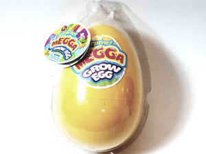 Surprise MEGGA Grow Egg Yellow Shell With Secret Toy (Unicorn Or Mermaid) Inside