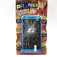 Prankz Fake Cell Phone Cracked Screen Prank Novelty Broken Joke
