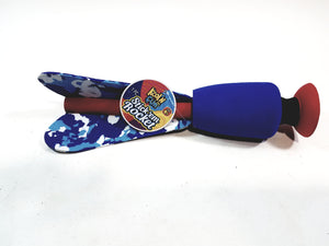 Rad Flyer Kool Fun Stick Em Rocket Blue Camouflage Suction Dart