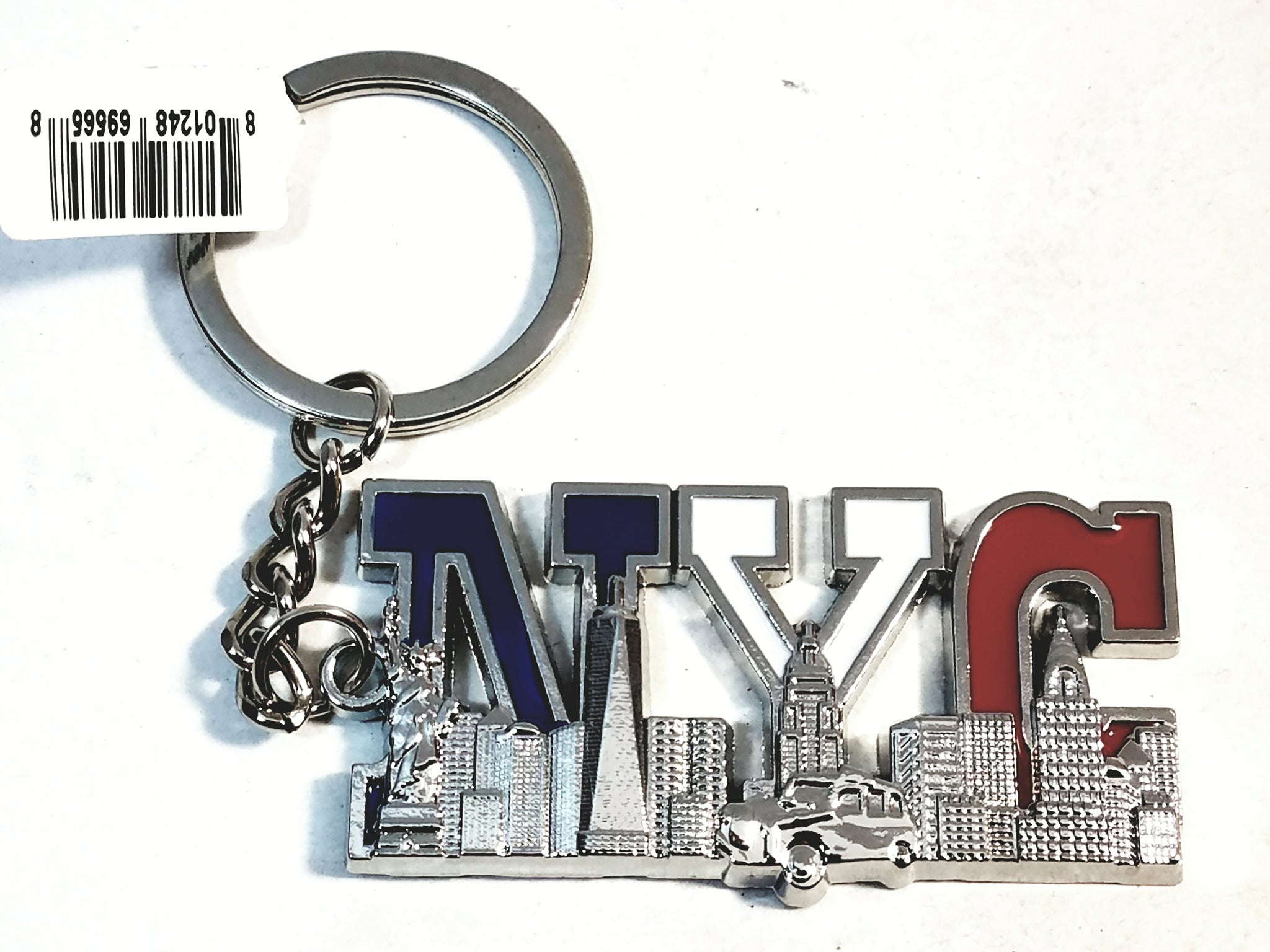 Metal I LOVE NY Teddy Bear Key Chain - Shop I LOVE NY