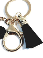 Panda Bear With A Heart Studded Lab Diamond Bling Gold Plated Keychain
