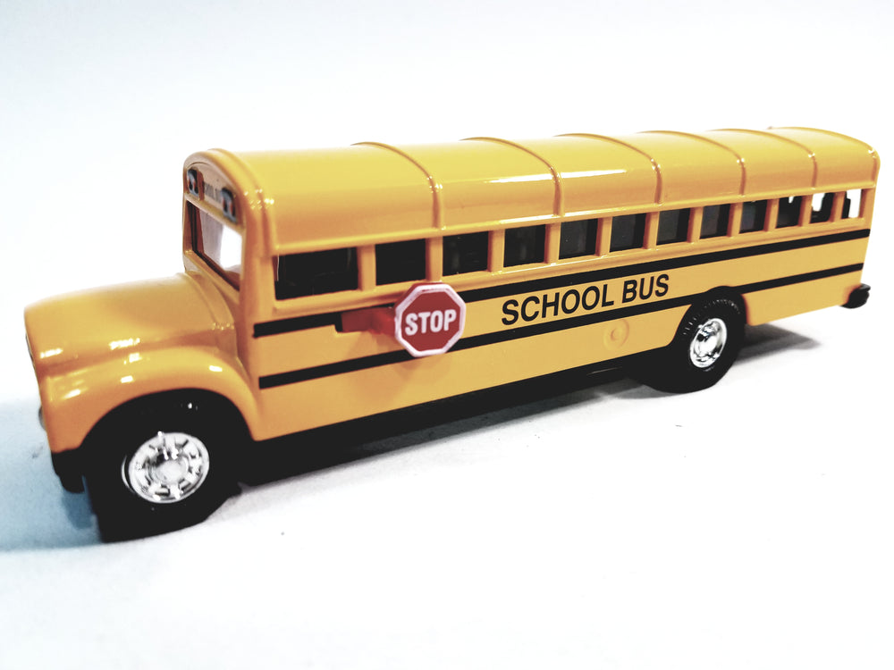 SF Toys Classic Yellow Public City School Bus 6.5