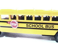 SF Toys Classic Yellow Public City School Bus 6.5" Diecast Commercial Passenger Vehicle
