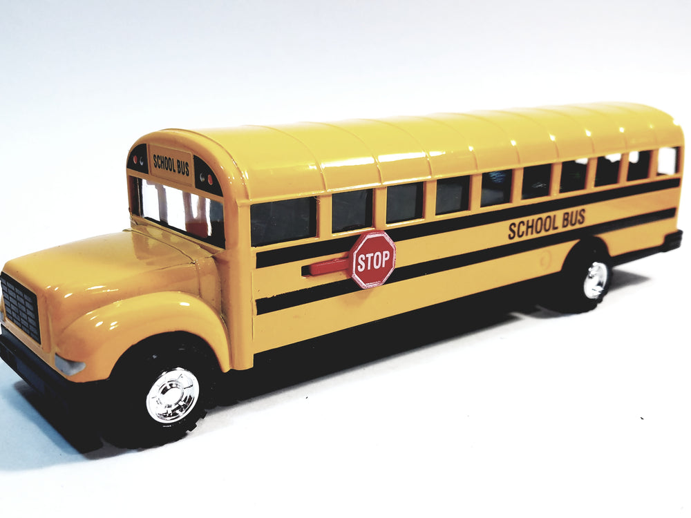 SF Toys Classic Large  Yellow Public City School Bus 8.5