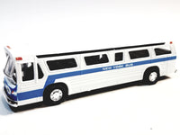 SF Toys Classic New York City Central Station White Passenger Bus 6"Diecast Commercia...
