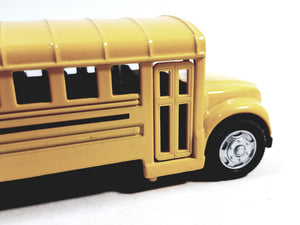 SF Toys Classic Yellow Public City School Bus 5" Diecast Commercial Passengr Vehicle