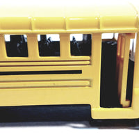 SF Toys Classic Yellow Public City School Bus 5" Diecast Commercial Passengr Vehicle