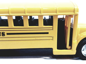 SF Toys Classic Yellow Public City School Bus 5" Diecast Commercial Passengr Vehicle
