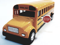 SF Toys Classic Yellow Public New York City School Bus 5" Diecast Commercial Passengr Vehicle
