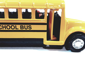 SF Toys Classic Yellow Public New York City School Bus 5" Diecast Commercial Passengr Vehicle