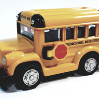 SF Toys Classic Short Yellow Public City School Bus 4" 1/48 Scale Diecast Commercial ...