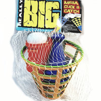 Really Big Mega Click & Catch 2 Player Ball Toss Game Backyard/Pool/Beach Toy