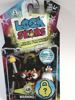 Lock Stars Series 1 Orange &Black Lock Two Keys & 2 Mystery Charms
