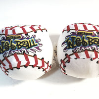 Water Bomb Toss Em Splash Baseball Set of 2 Soft Sponge Ball Shaped Pool/Beach Toy