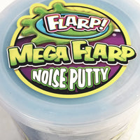 Mega FLARP Cotton Candy Blue Large 1LB Noise Putty Make 6 Awful Fart Sounds Gag Largest Container Of Goop