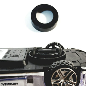 ZI X Toys Futuristic Police Squad Car Battery Operated Bump & Go 6.5" Length with Lights & Sounds