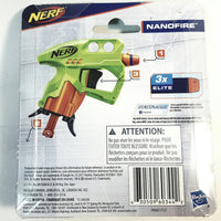 Nerf Elite Nanofire Mini Dart Blaster (3) Darts