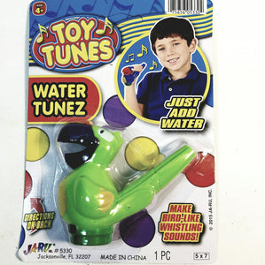 Toy Tunes Green Macaw Water Tunes Bird Instrument Toy for Kids