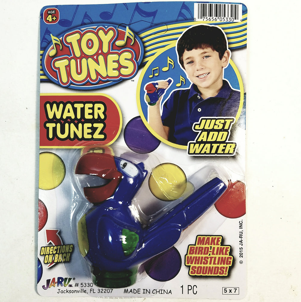 Toy Tunes Blue Macaw Water Tunes Bird Instrument Toy for Kids