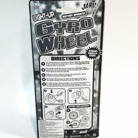 LightUp Action Blue Gyro Wheel Spin & Lights Retro Toy