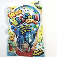 Mega Bloonie 33" Powder Blue Confetti Bouncing Inflatable Ball