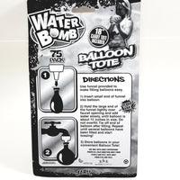 Water Bomb 18" BALLOON TOTE Water Balloon Carrying Balloon Accessory With 75 ...
