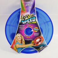 LightUp Navy Blue  Speed Flyer 9" Round Frisbee with Lights
