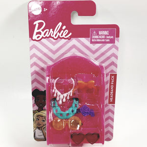 Barbie Doll Accessories 6 Piece Multi Color Headband Set A