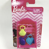 Barbie Doll Accessories 4 Piece Multi Color Handbag Set A