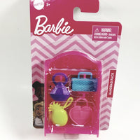 Barbie Doll Accessories 4 Piece Multi Color Handbag Set B